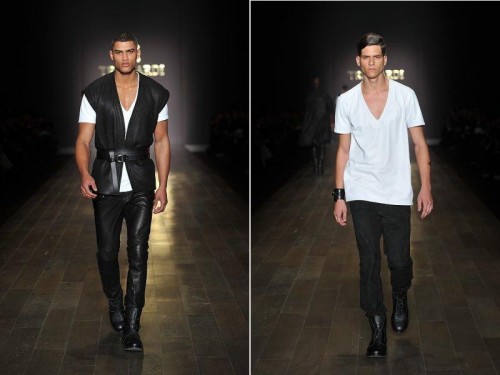 Trussardi 1911: collezione uomo a/i 2011 2012 total leather