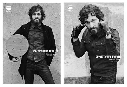 vincent gallo testimonial collezione a/i 2011 2012 g-star