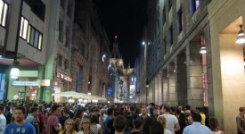 vogue fashion's night out vfno 2011 terza edizione Milano