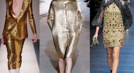 colori moda a/i 2011 2012 oro Balmain-Stella-McCartney-Dolce-&-Gabbana
