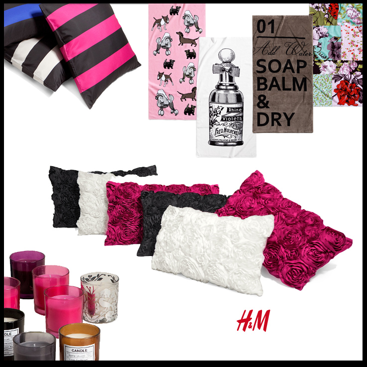 Nuova H&M home collection, trionfo di fiori, luce e colori anche d’inverno!