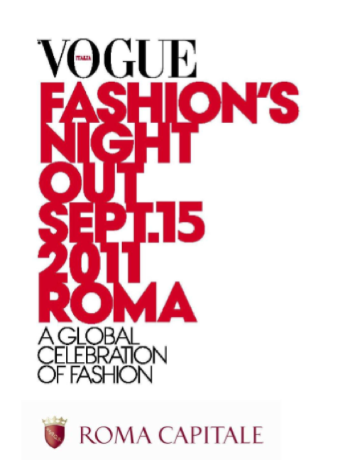 vogue fashion night out roma 2011 