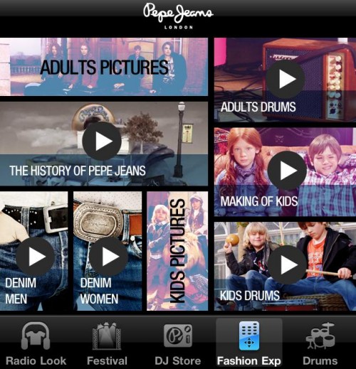 Pepe Jeans: nuovo App su Smartphone