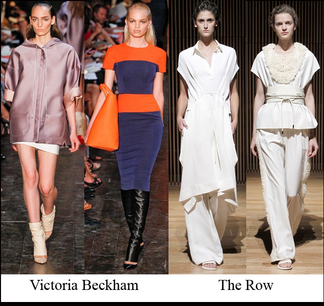 sfilata victoria beckham e gemelle olsen the row new york estate 2012