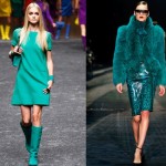 colore moda a/i 2011 2012 verde blumarine-gucci