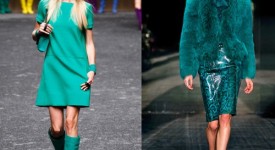 colore moda a/i 2011 2012 verde blumarine-gucci