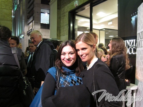 francesca senette inaugurazione boutique cinzia rocca milano