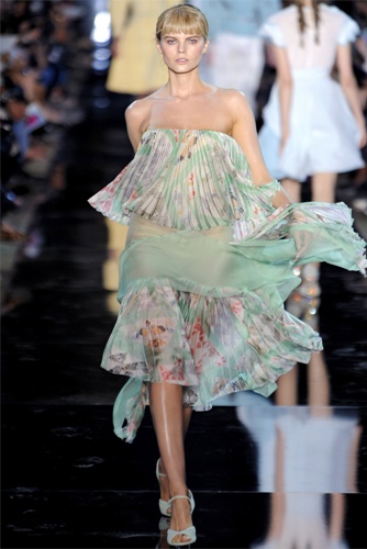 john galliano collezione p/e 2012 parigi fashion week