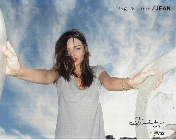 miranda kerr orlando bloom fotografo adv jeans rag & bone