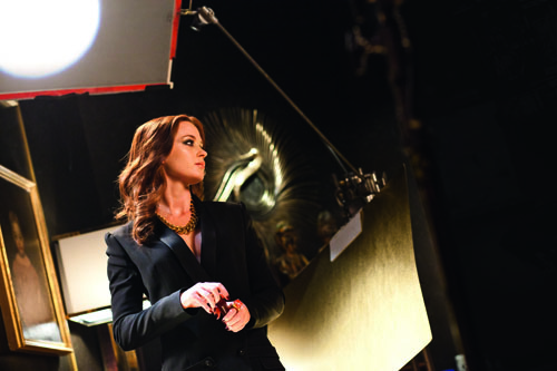 backstage immagini video spot opium yves saint laurent emily blunt