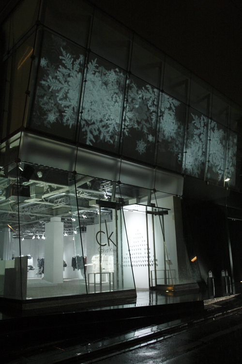Calvin Klein: temporary store alla Fashion Night Out 2011 di Tokyo