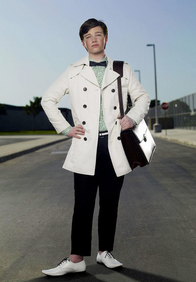 kurt hummel glee gay moda fashion