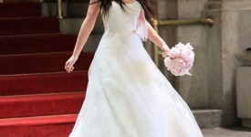 Blair Gossip Girl abito sposa