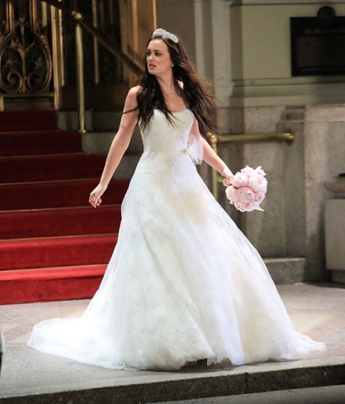 Blair Gossip Girl abito sposa