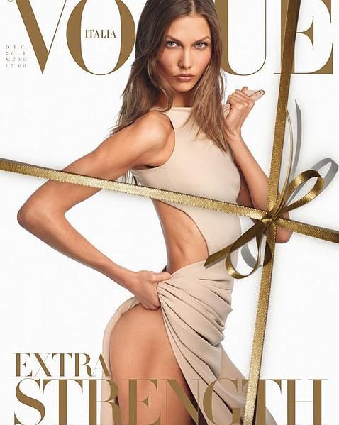 karlie kloss vogue italia anoressia franca sozzani