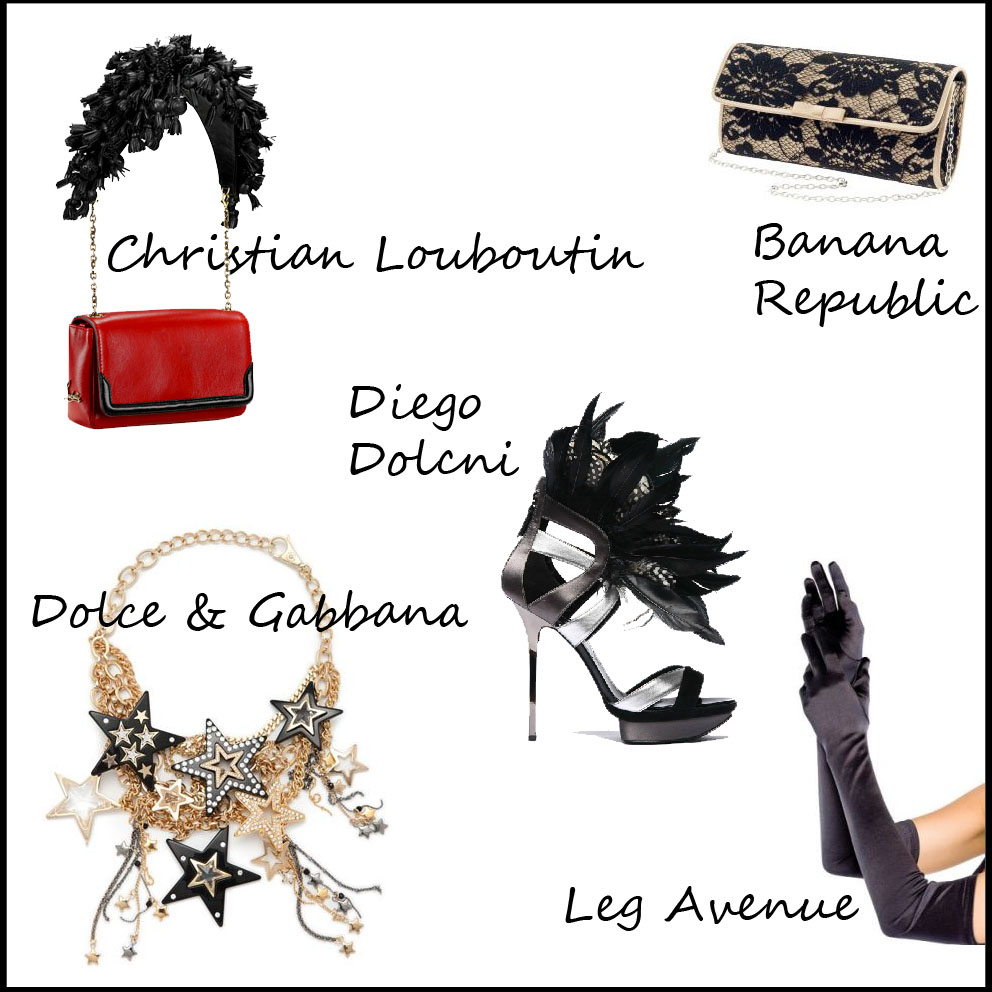 idee look capodanno 2012 accessori scarpe borse guanti