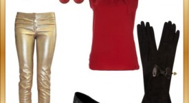 idee look capodanno rosso scarlatto