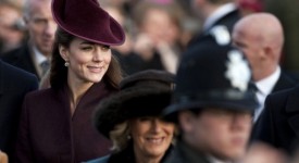 look stile kate middleton tradizionale messa natale