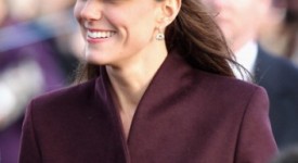 look stile kate middleton tradizionale messa natale