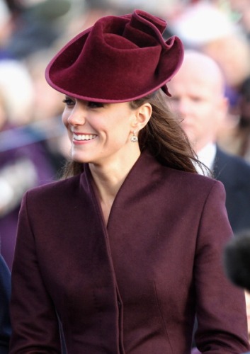 look stile kate middleton tradizionale messa natale