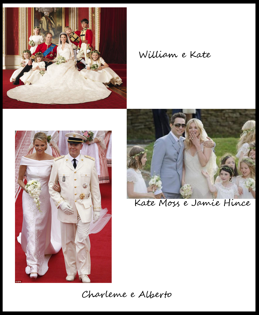 matrimoni vip 2011 william e kate charlene alberto kate moss jamie hince sofia coppola