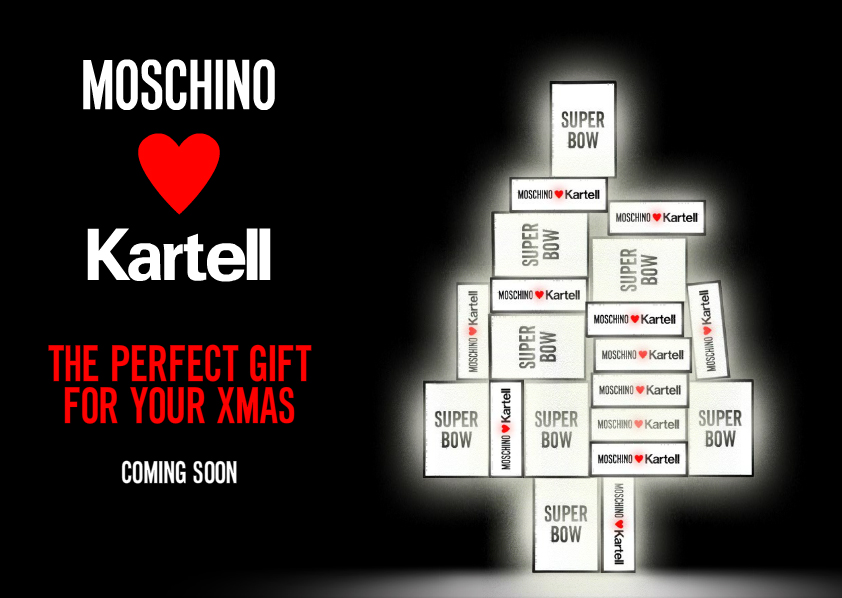 moschino loves kartell idea regalo natale 2011 collezione natale