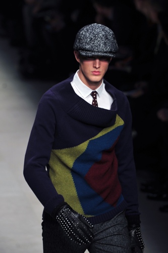 settimana moda uomo Milano collezione Burberry a/i 2012 2013