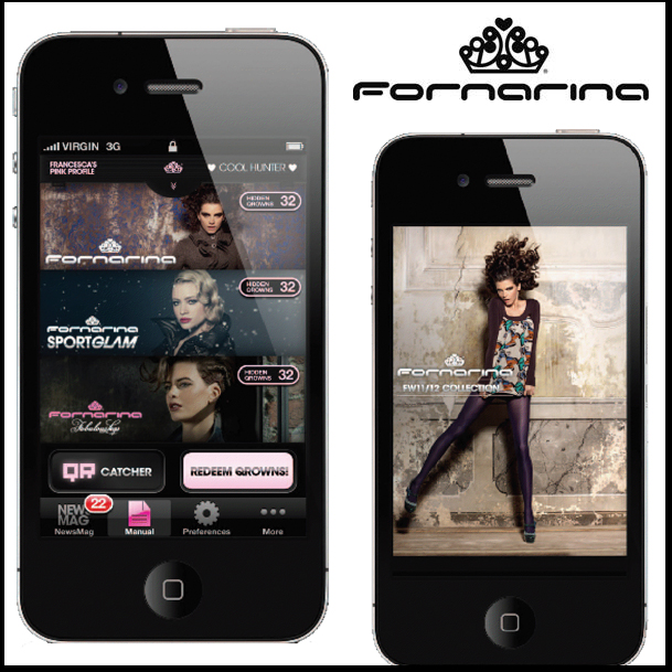 FORNARINA MOBILE APP shopping online iphone ipad