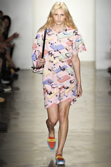 andrej pejic Jeremy Scott Spring Summer 2012