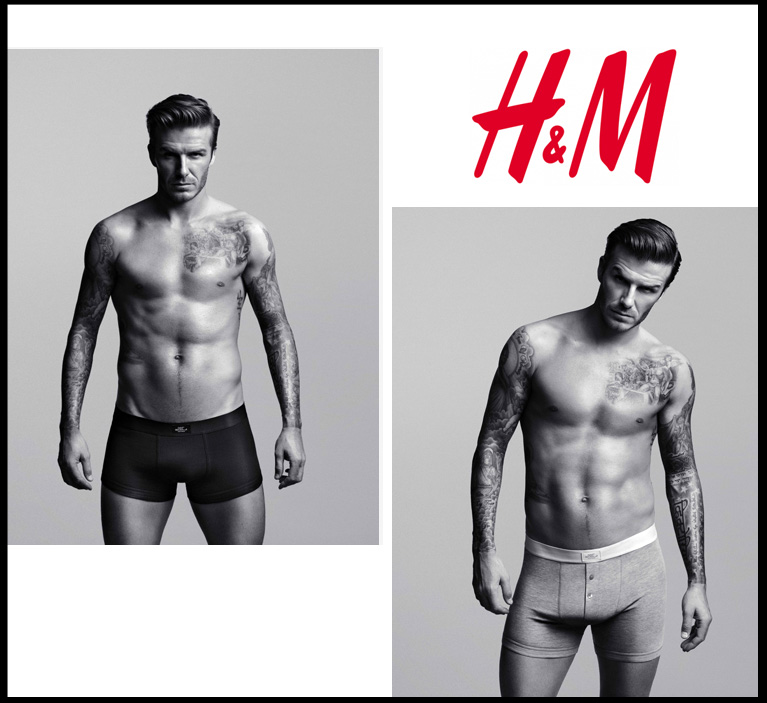 David Beckham bodywear: anteprima della collezione di intimo uomo disegnata da Beckam per H&M