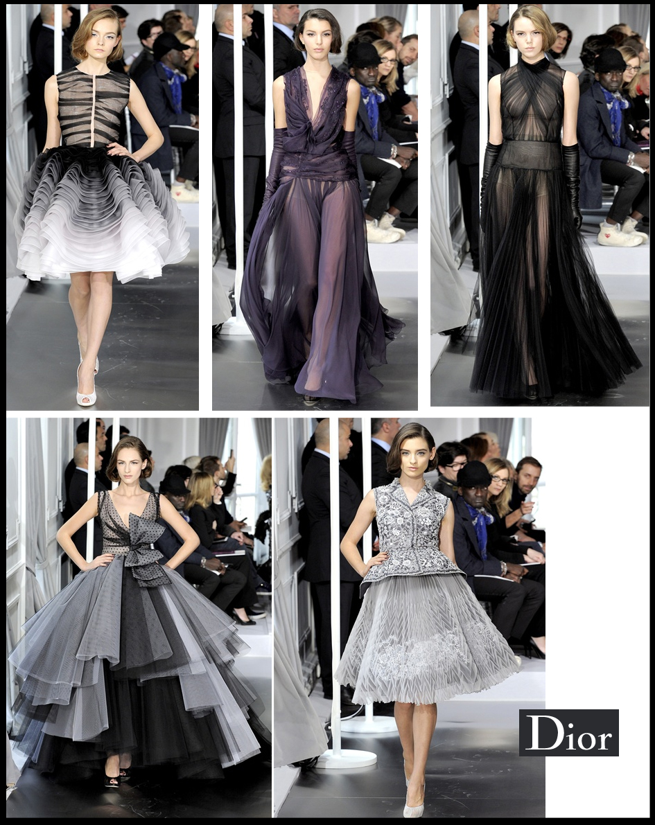 abiti sera dior alta moda estate 2012 parigi