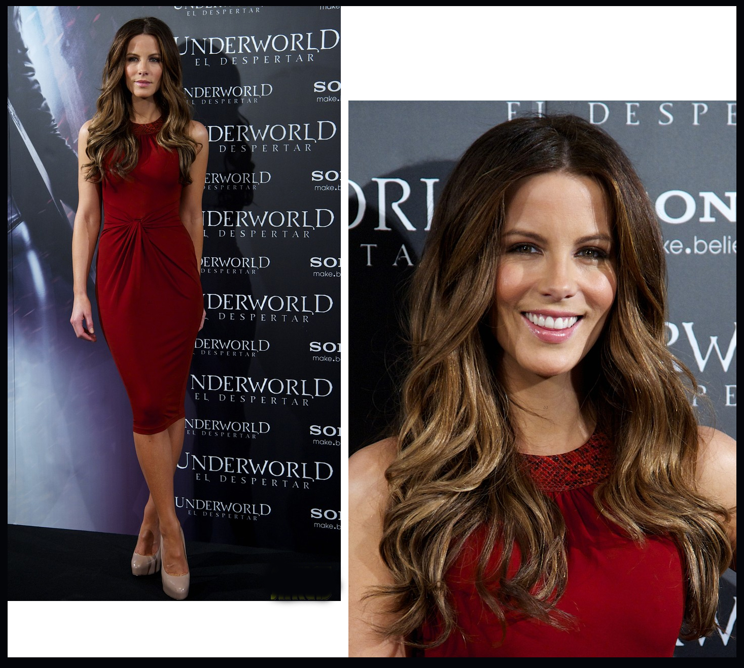 Kate Beckinsale sceglie Michael Kors per l’anteprima a Madrid di Underworld Awakening