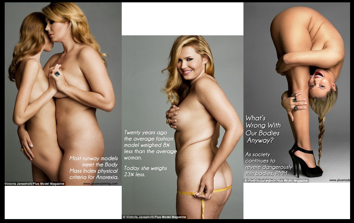 Plus size magazine: le modelle skinny fanno male all’economia perché chi compra è curvy