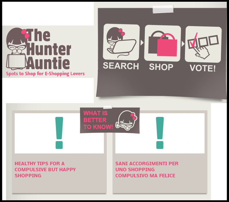 The Hunter Auntie seleziona per voi le migliori boutique di shopping online!