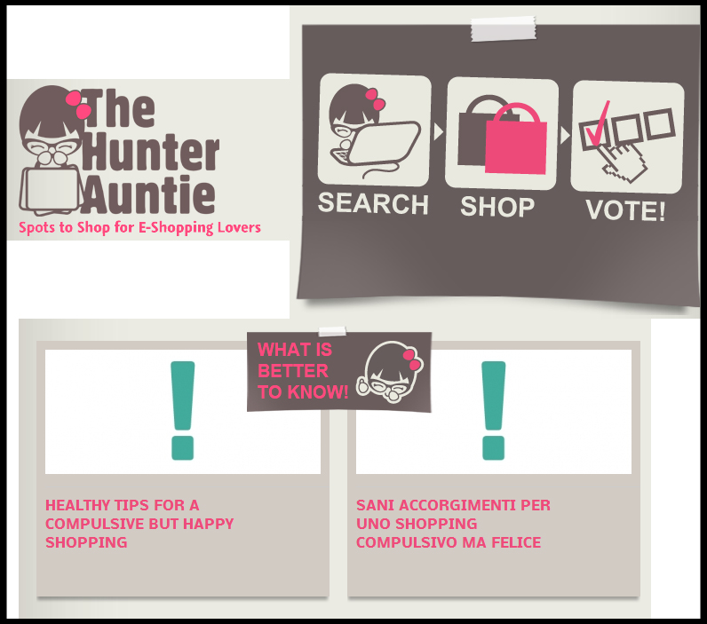 hunter auntie selezione recensione store online 