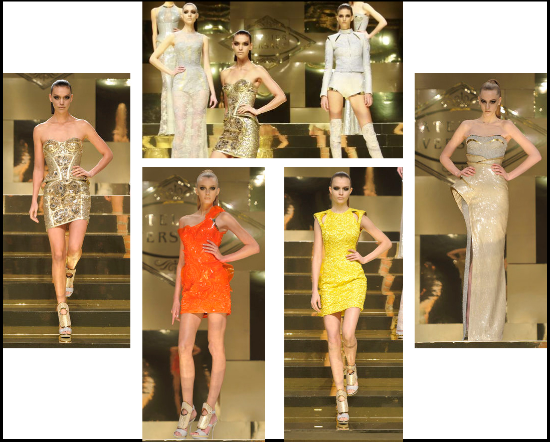 Parigi Haute Couture p/e 2012: tornano in passerella le sexy virago di Versace