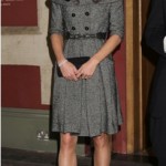 Kate Middleton mostra Lucian Freud look mix low cost lusso