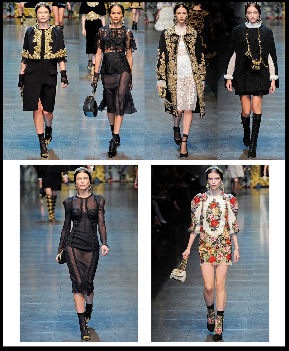 Milano fashion Week 2012: Dolce & Gabbana forever Sicilia