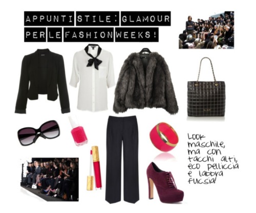 Idee look: perfetta per le Fashion Weeks in corso