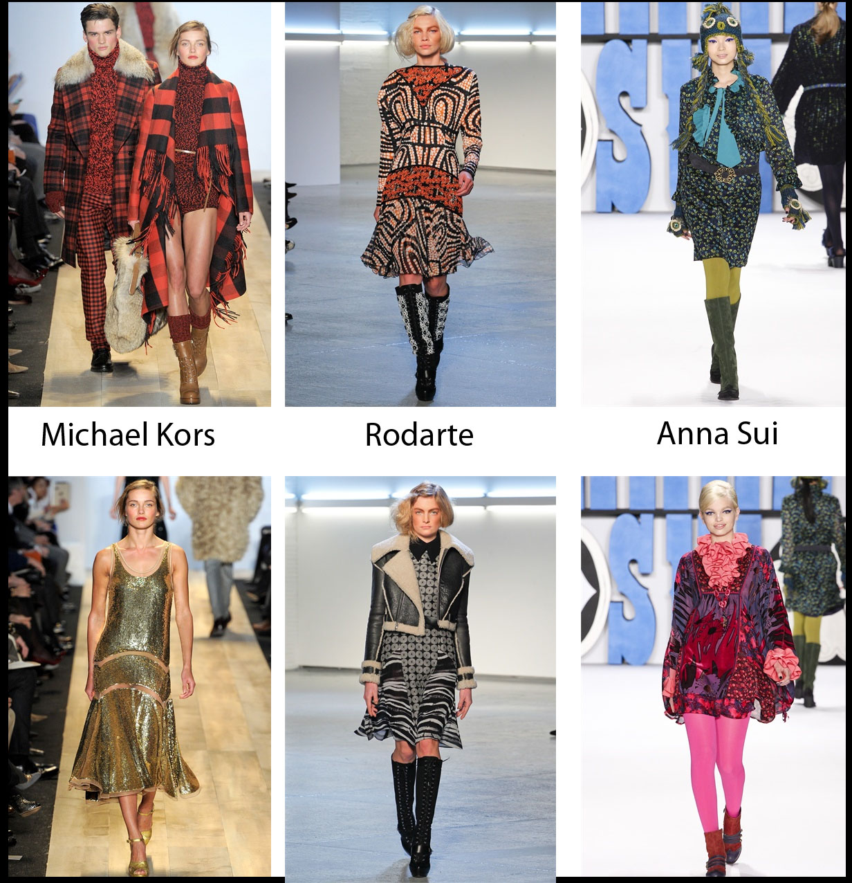 michael kors anna sui rodarte fashion week febbraio 2012 new york
