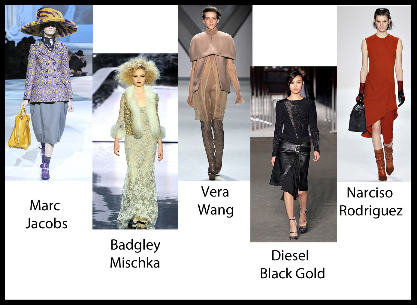 new york febbraio 2012 marc jacobs vera wang bagdley mischka diesel black gold  narciso rodriguez inverno 2013 febbraio 