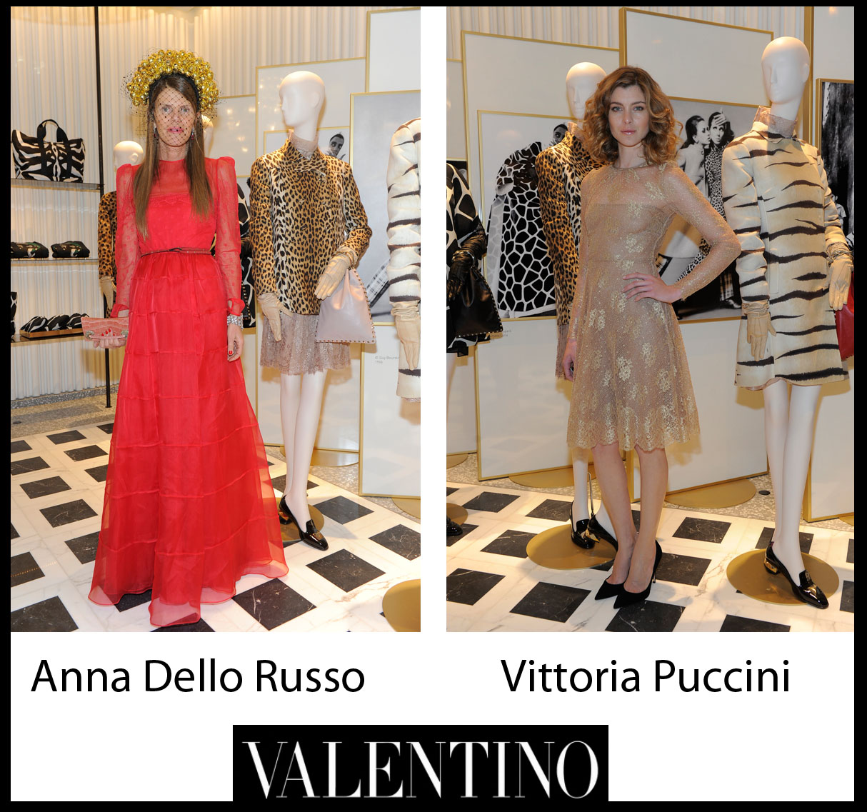 valentino store via montenapoleone anna dello russo