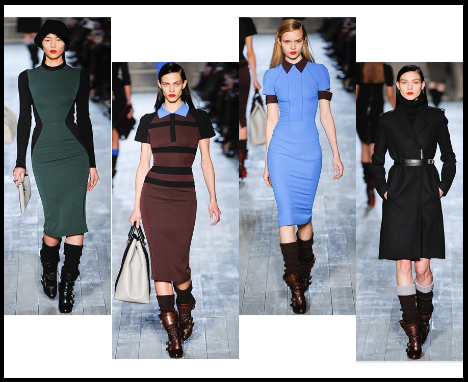 victoria beckham autunno inverno 2012 2013 mercedes benz fashion week sfilate new york