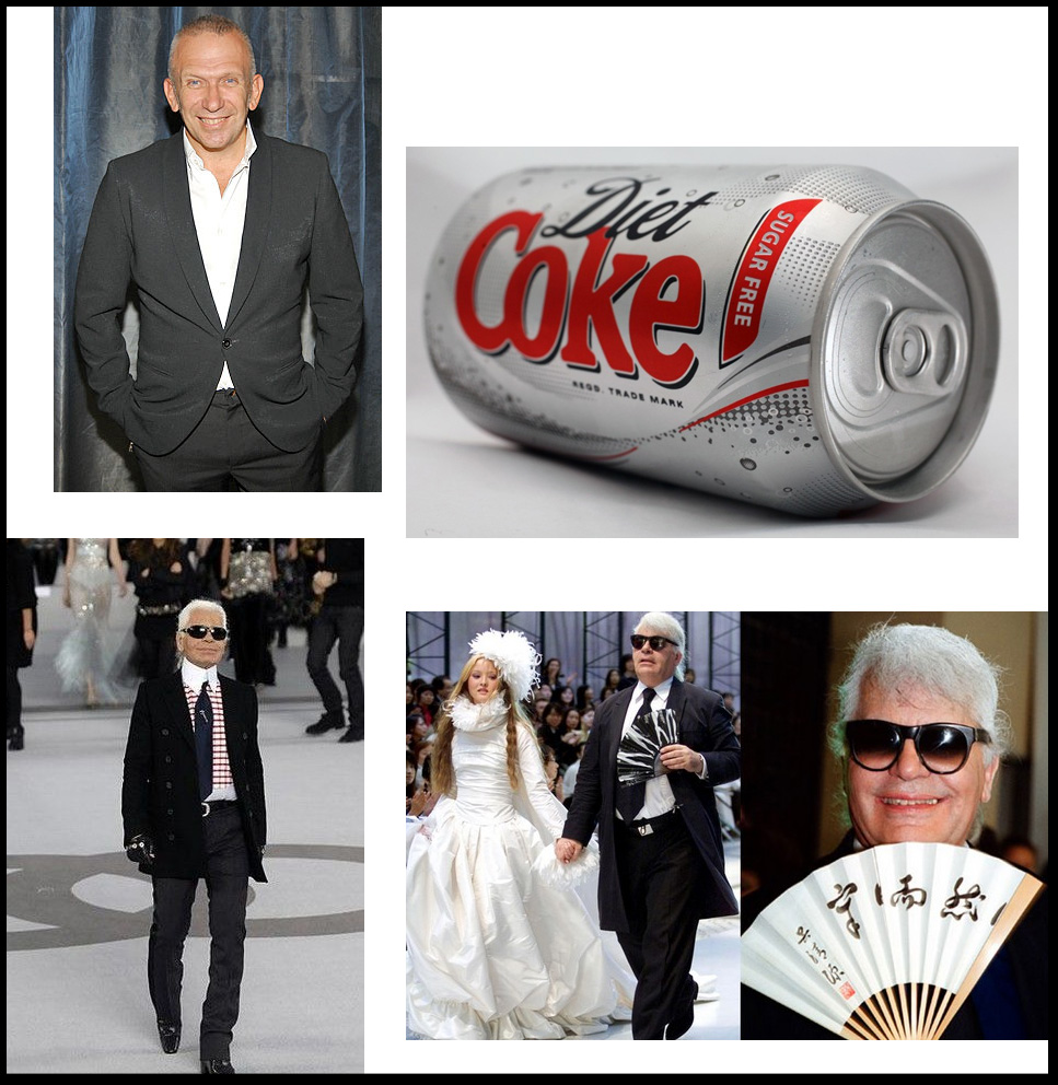 jean paul gaultier diet coke 2012 adele karl lagerfeld grasso curvy senza zucchero sugar free