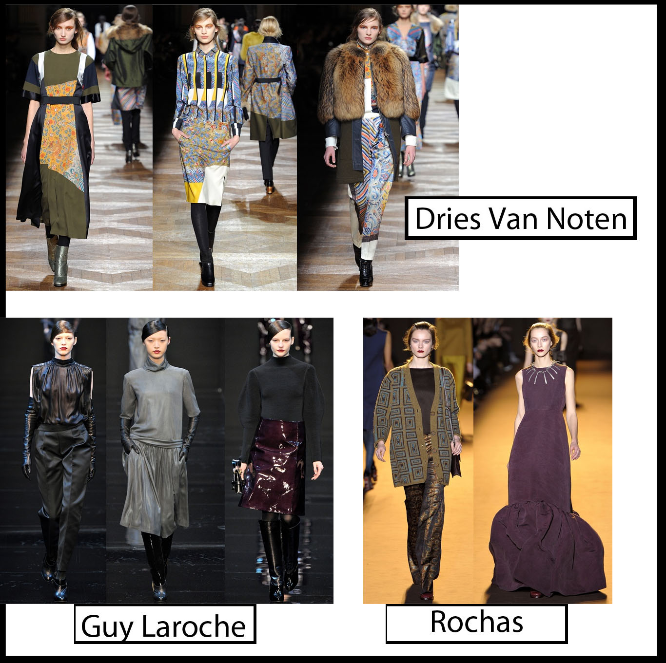 parigi fashion week 2012 guy laroche rochas dries van noten