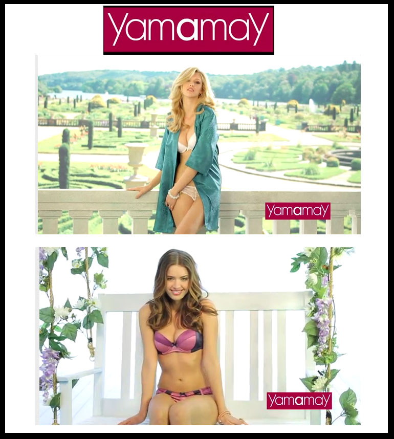 Yamamay lancia la sua Spring Collection 2012 con due testimonial!