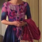 blair waldorf vestito orchidee