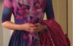 blair waldorf vestito orchidee