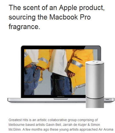Arriva il profumo del MacBook Pro Apple