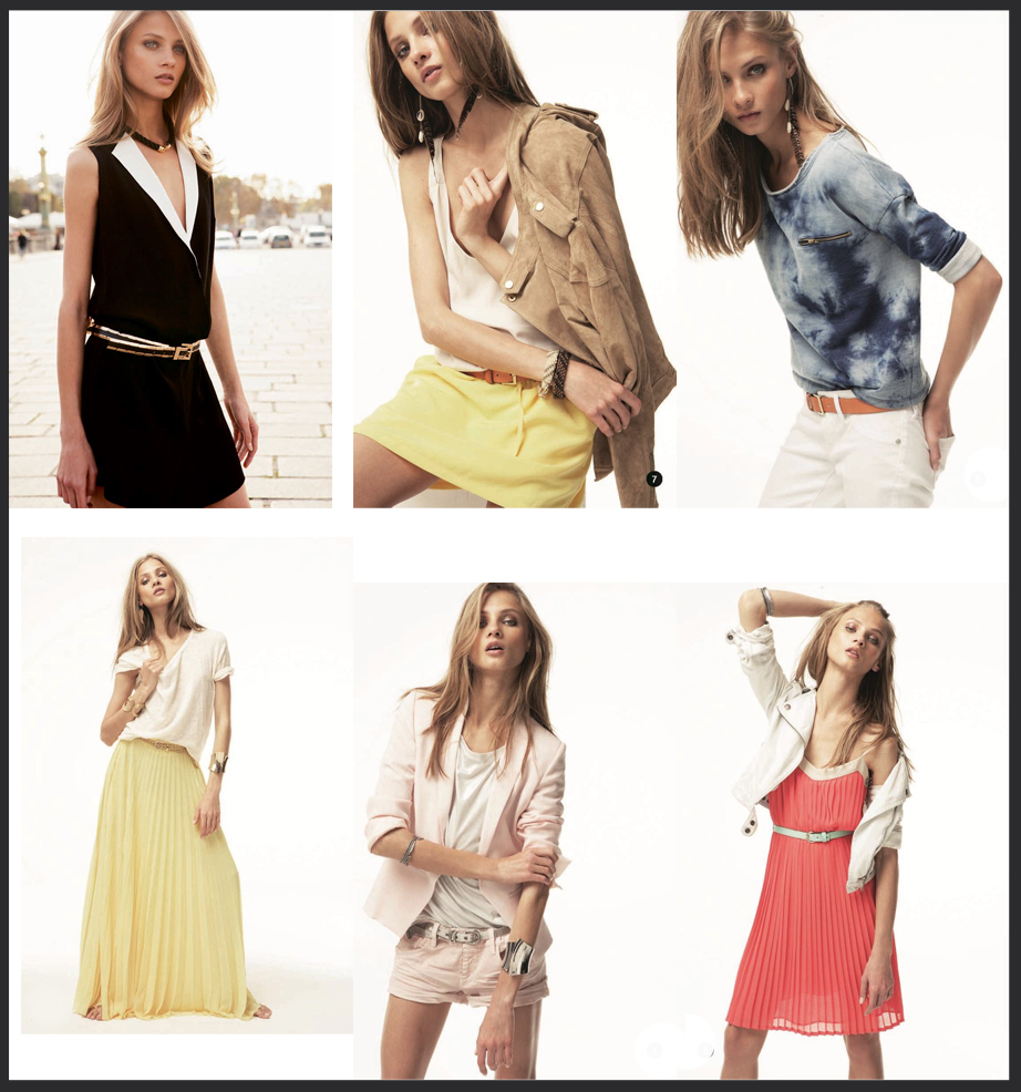 Anna Selezneva nuovo volto della collezione p/e 2012 di Mango!